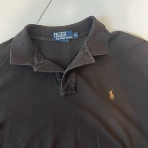 Polo Ralph Lauren Men’s XL Long Sleeve Polo Shirt Brown Cotton Pony Logo